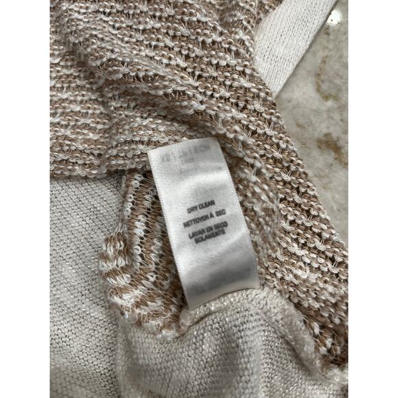 NEW Splendid Knit Tank Top | Cream Textured Sleeveless | XS - Picture 8 of 9